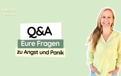 #33 Q&A 5: Eure Fragen zu Angst  und Panik  – Berufliche Neuorientierung, Reizdarm, Zwangsgedanken & Lebensfreude