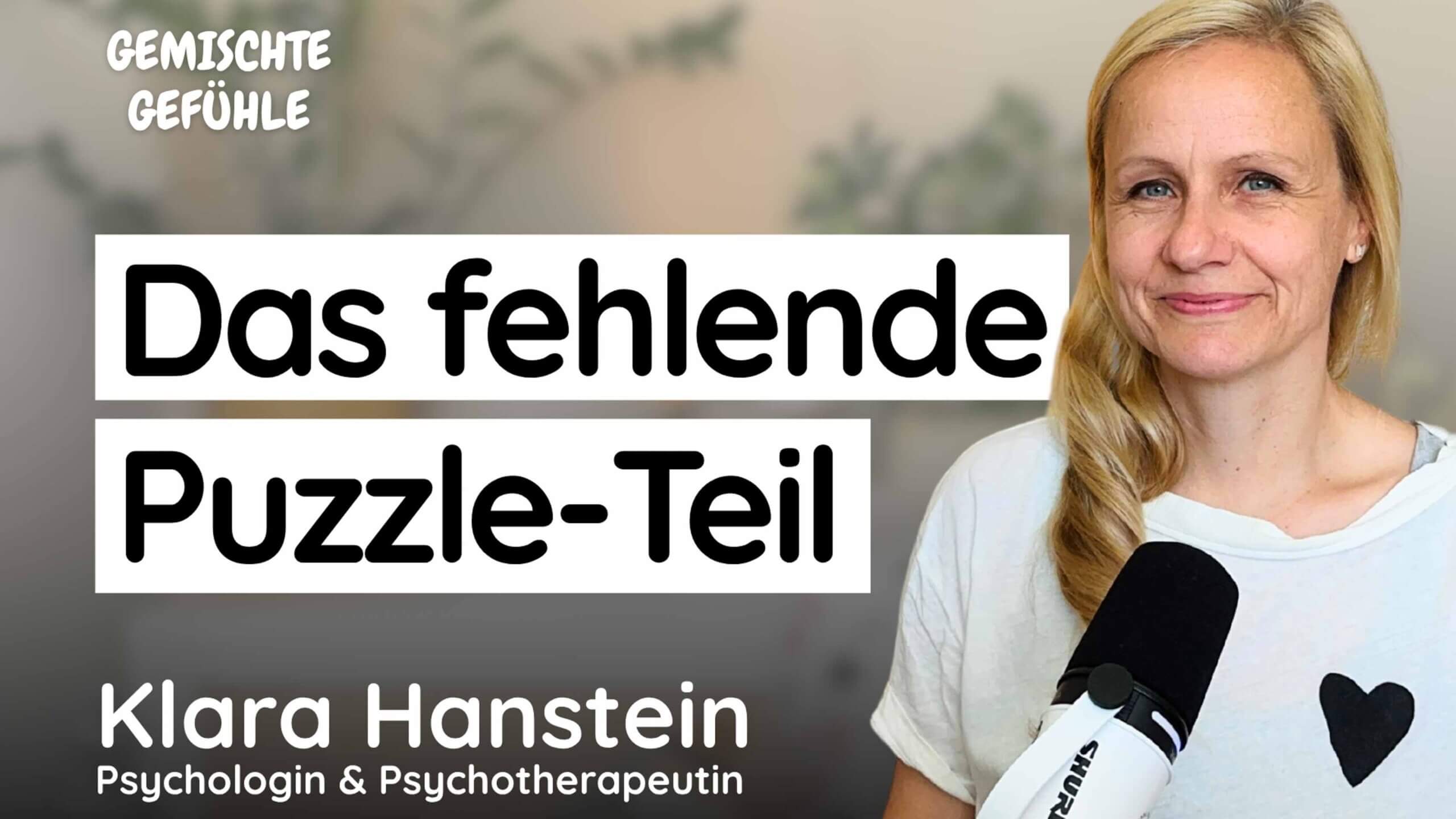 YouTube Cover Gemischte Gefühle Klara Hanstein – Web_Gemischte Podcast-Cover