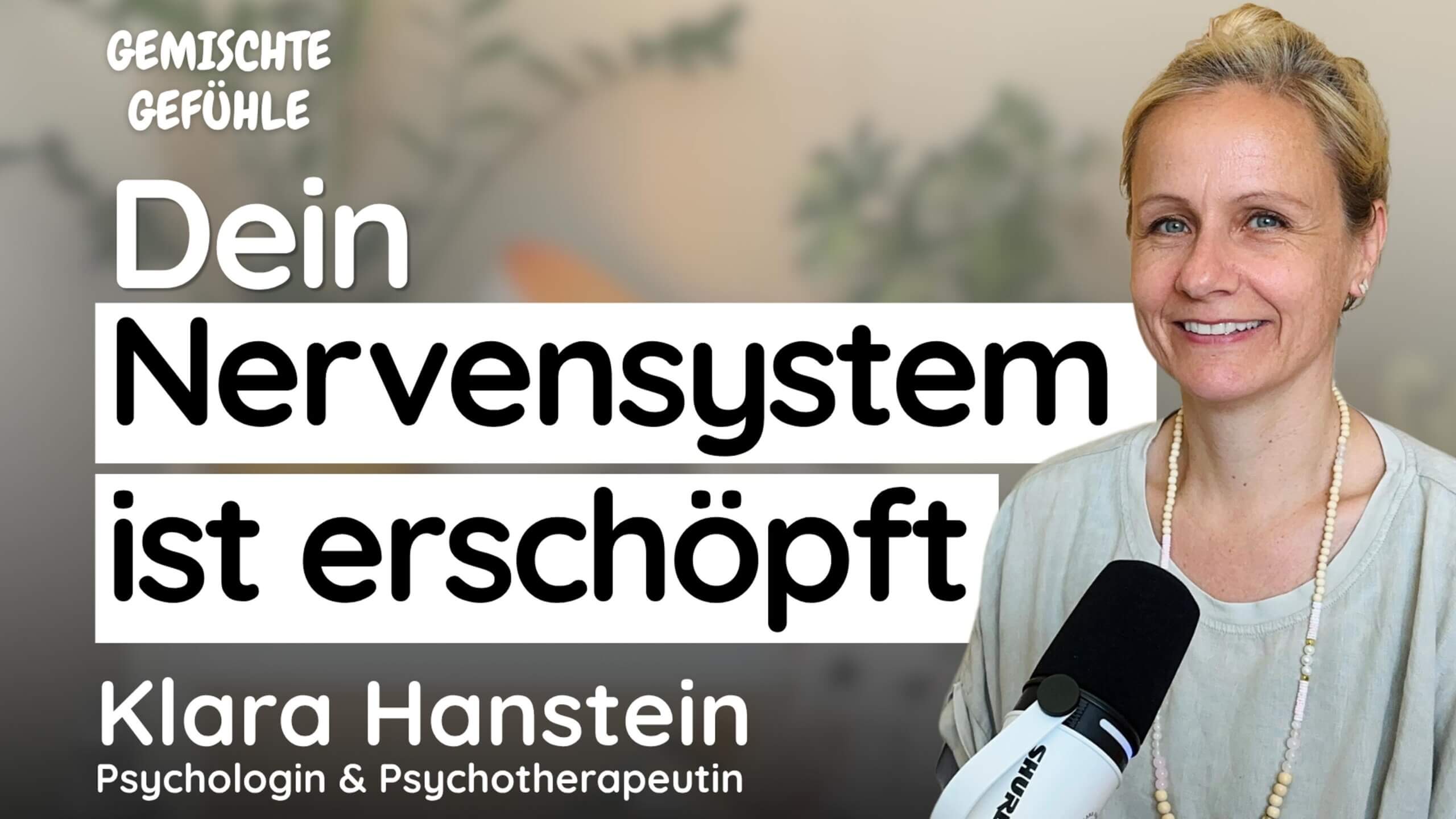 YouTube Cover Gemischte Gefühle Klara Hanstein – Web_Gemischte Podcast-Cover