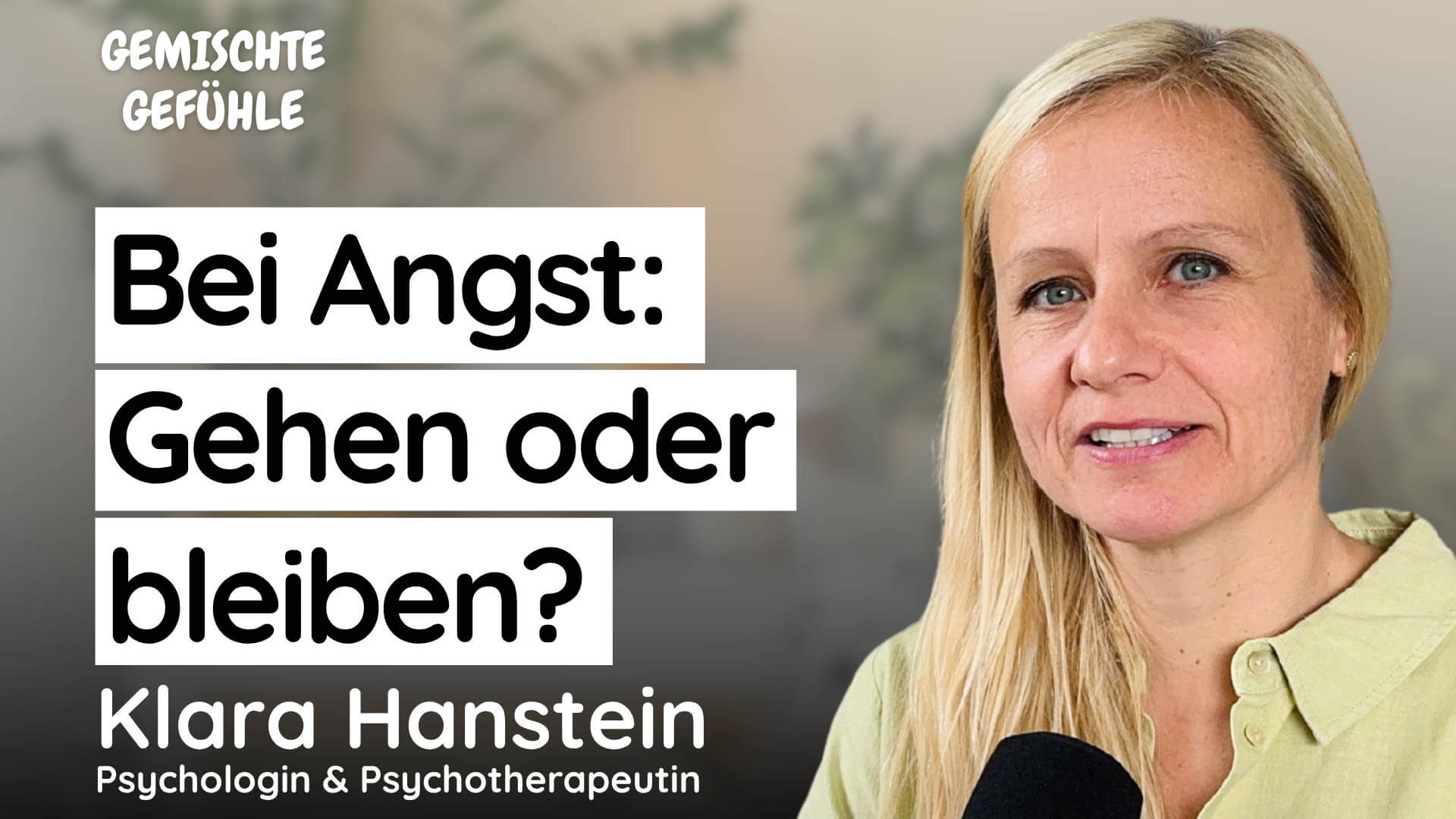YouTube Cover Gemischte Gefühle Klara Hanstein – Web_Gemischte Podcast-Cover
