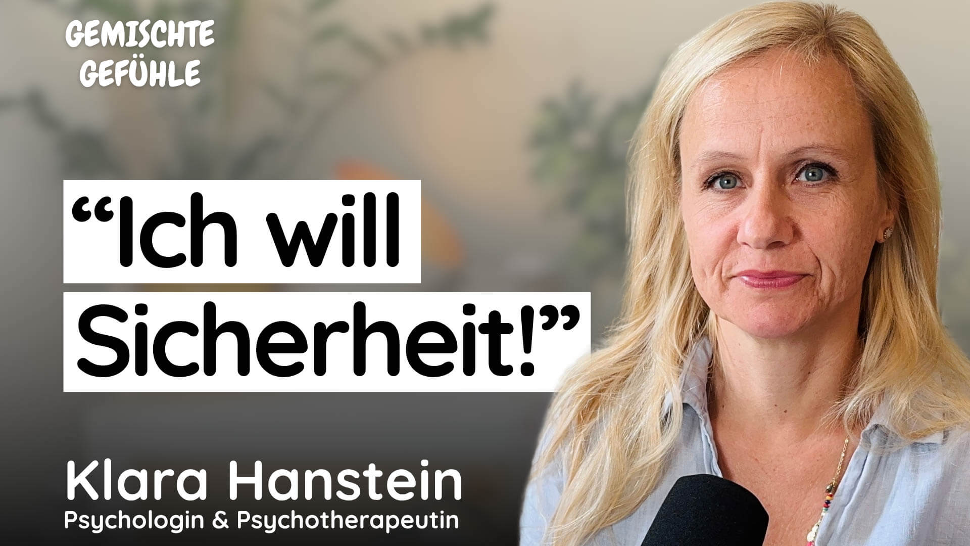 YouTube Cover Gemischte Gefühle Klara Hanstein – Web_Gemischte Podcast-Cover
